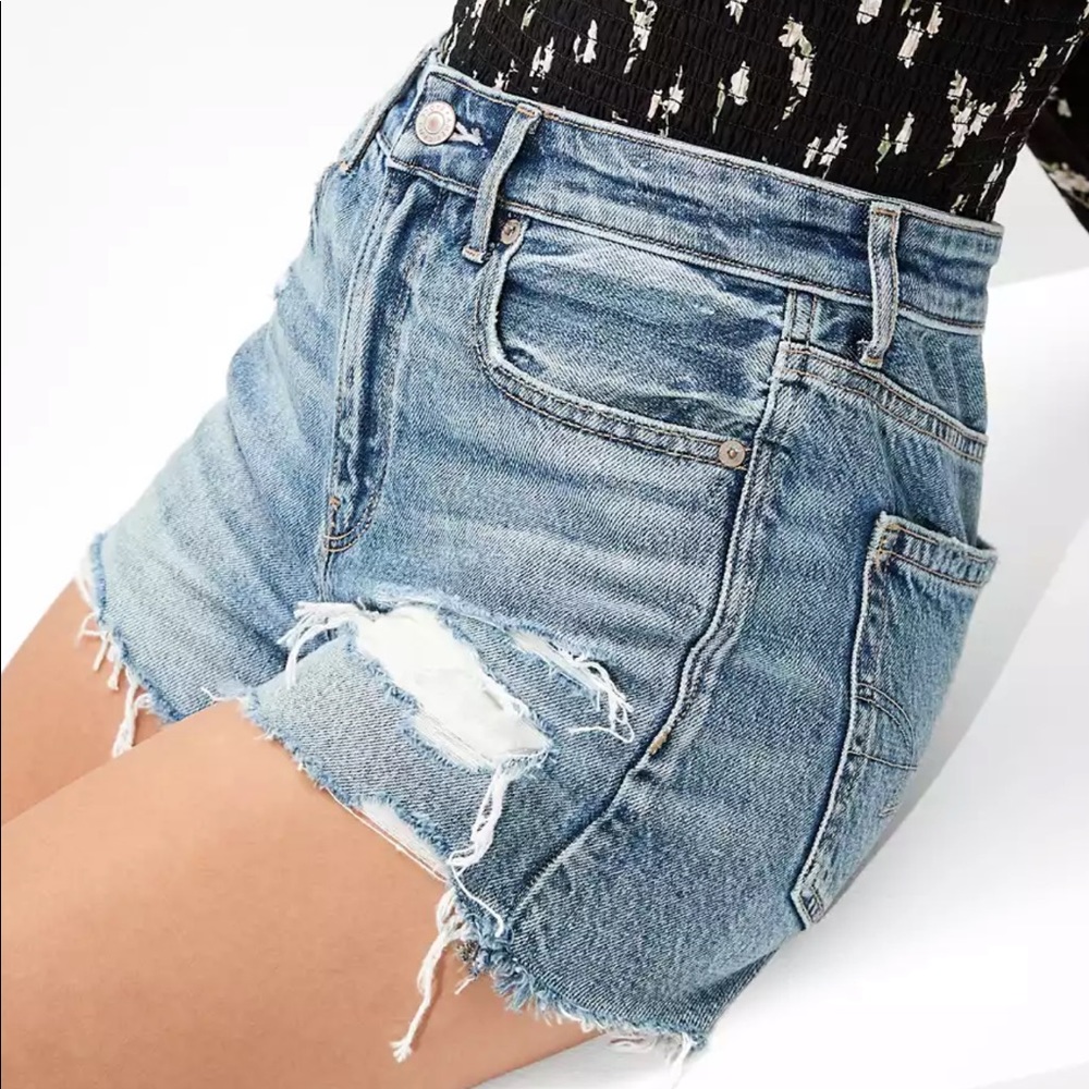 American Eagle Outfitters Hi-Rise Festival Shorts